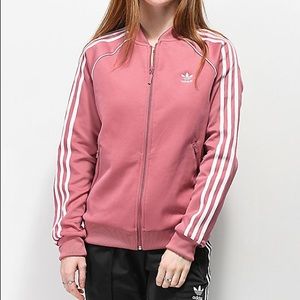 Adidas pink zip up!